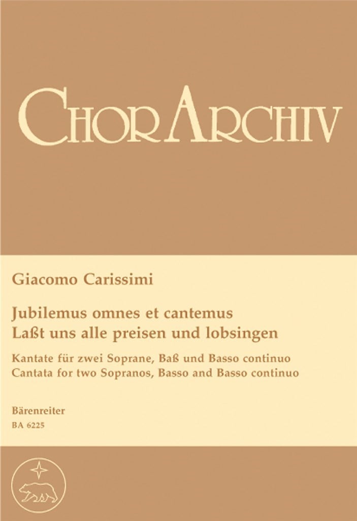 Jubilemus Omnes Full Score